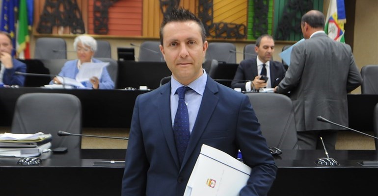 Il consigliere regionale Marco Galante
