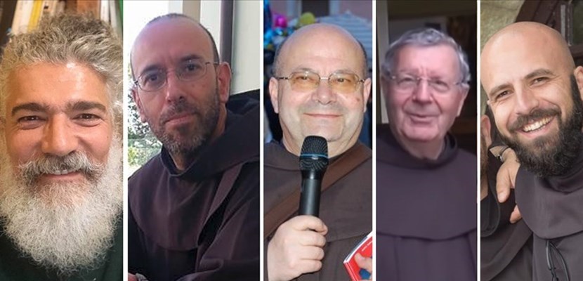 Antonio Salinaro, Antonio Giaracuni, Antonio Mariggiò, Daniele Pichierri e Vincenzo Chirico