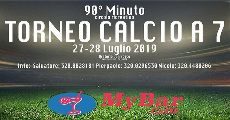 Il circolo "90°Minuto" di Castellaneta si prepara al torneo di calcio a 7