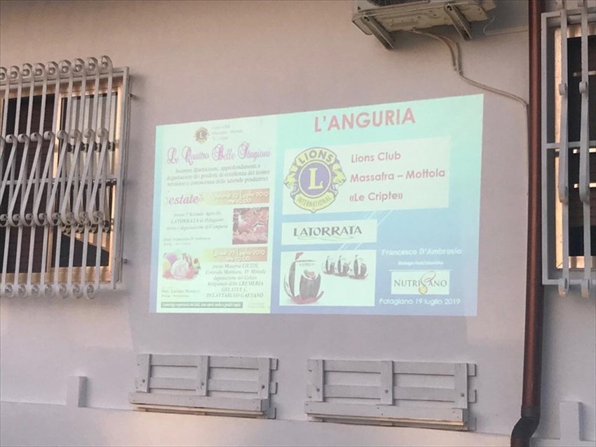​Riparte il nuovo anno sociale del Lions Club Massafra-Mottola "Le Cripte" con due importanti iniziative di promozione del nostro territorio dal titolo "Le Quattro Belle Stagioni"