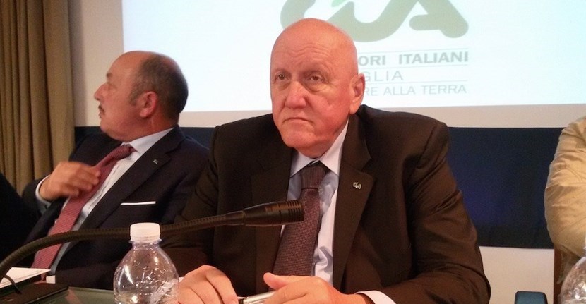 Raffaele Carrabba, presidente regionale di CIA Agricoltori Italiani della Puglia