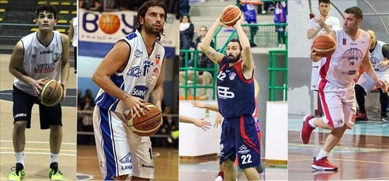 Da sinistra: Daniele Pentassuglia, Arcangelo Sarli, Gianfranco Valentini e Paolo Ravioli Da sinistra: Daniele Pentassuglia, Arcangelo Sarli, Gianfranco Valentini e Paolo Ravioli