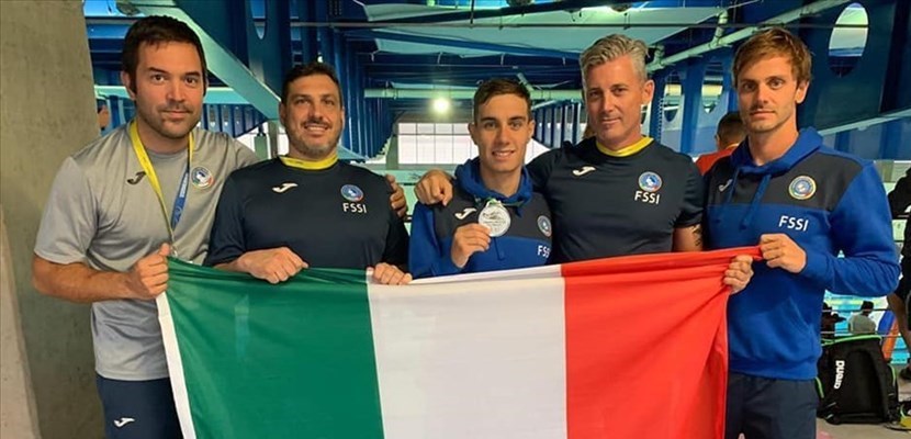 La squadra italiana ai Mondiali di nuoto sordi