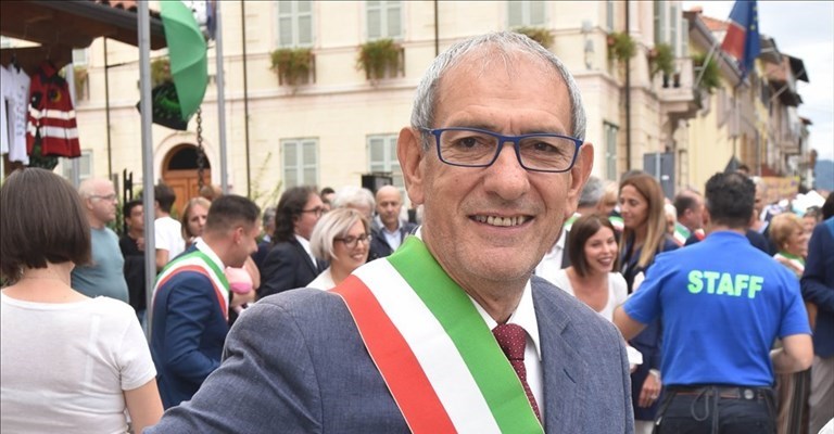 Pino Rizzi, sindaco di Lenta Pino Rizzi, sindaco di Lenta