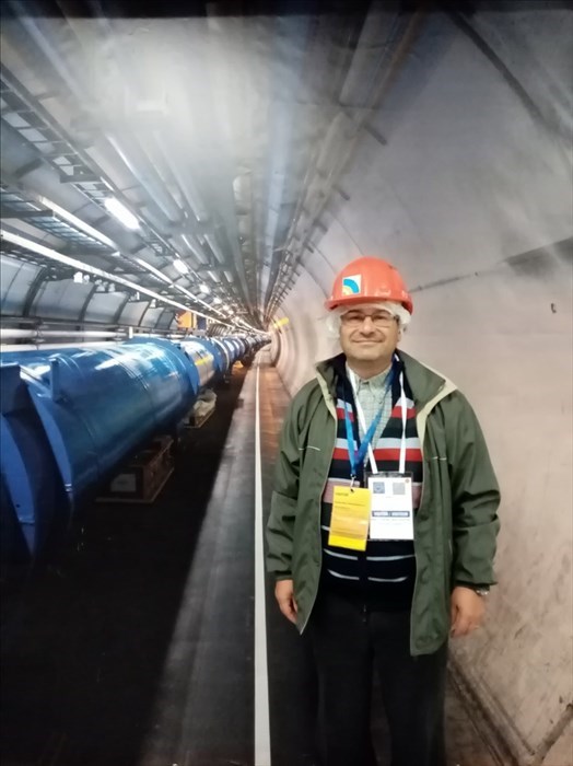 Il professor Mongelli al CERN
