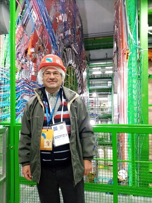 Il professor Mongelli al CERN