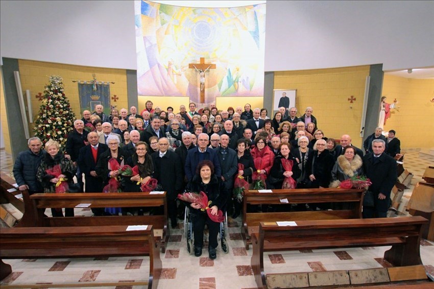 Massafra festeggia le coppie da nozze d'oro