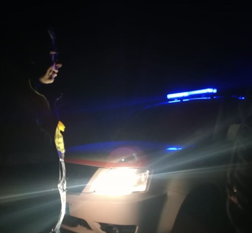 Un addetto di “Mottola Soccorso” sul posto Un addetto di “Mottola Soccorso” sul posto
