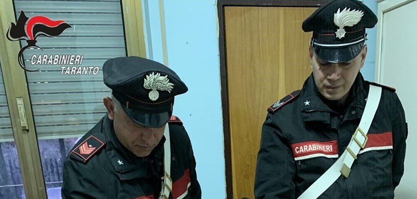 I carabinieri della stazione di Castellaneta