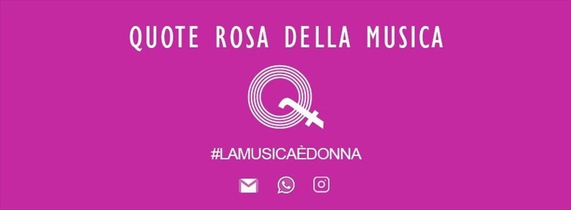 Il logo di "Quote Rosa della Musica"