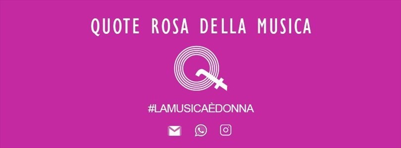 Il logo di "Quote Rosa della Musica" Il logo di "Quote Rosa della Musica"