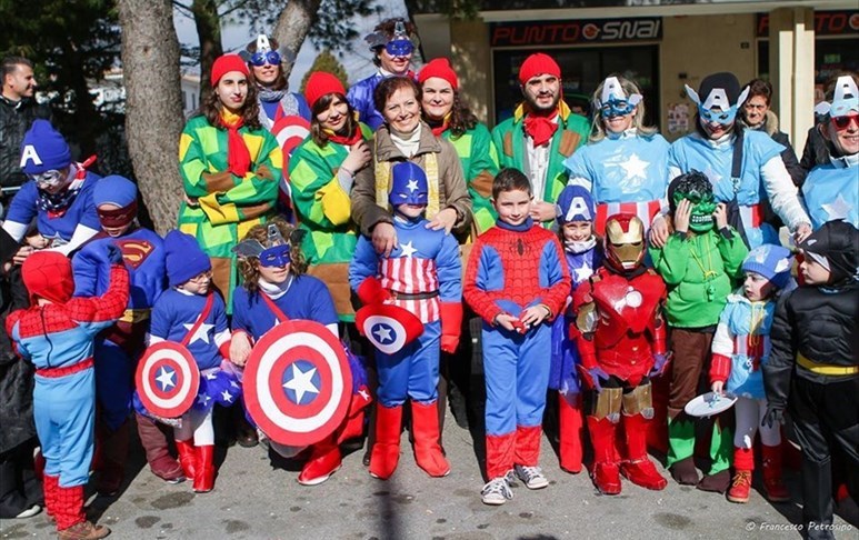 Carnevale a Castellaneta di qualche anno fa