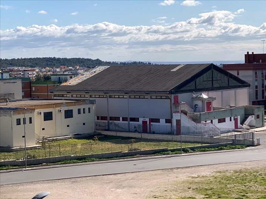 il Palazzetto dello sport di Castellaneta
