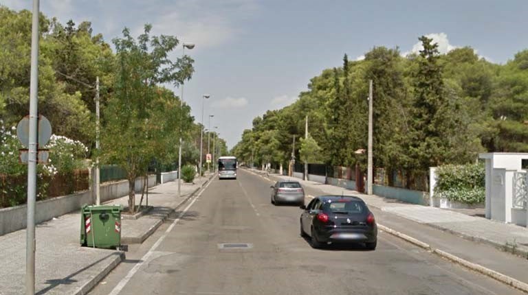 viale dei Pini a Castellaneta Marina (immagine di repertorio)