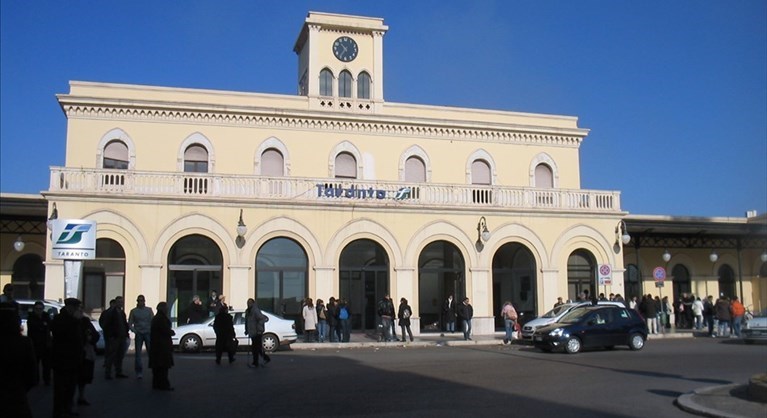 La stazione di Taranto - Foto di repertorio La stazione di Taranto - Foto di repertorio