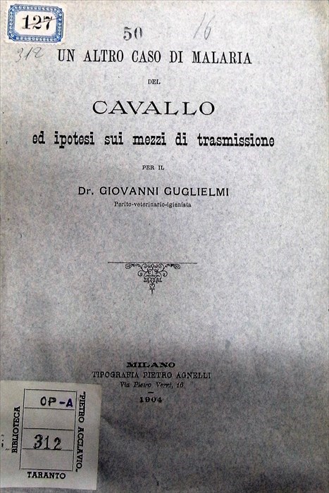 Pubblicazione scientifica del dottor Giovanni Guglielmi