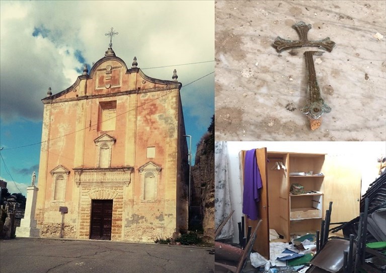 Devastazione e furti nel Santuario della Madonna di Tutte le Grazie, a Massafra