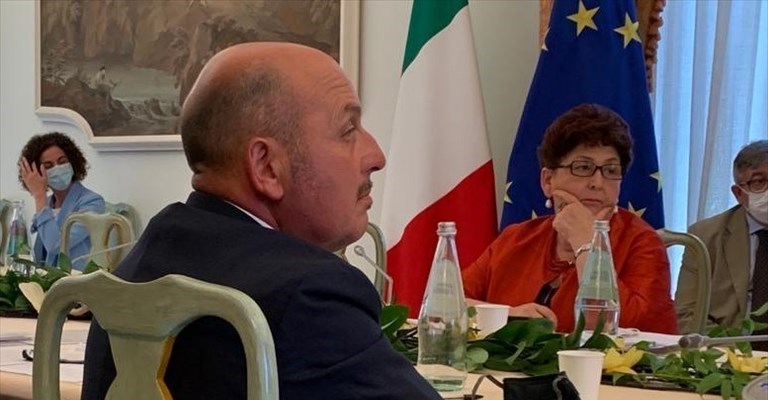 Il presidente nazionale, Dino Scanavino Il presidente nazionale, Dino Scanavino