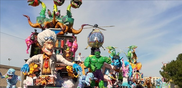 I carri allegorici - 67° Carnevale di Massafra