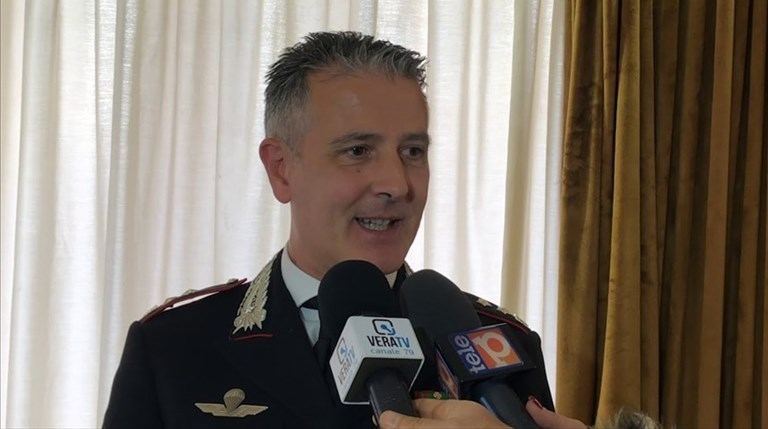 Il tenente colonnello dei carabinieri Giorgio Naselli Il tenente colonnello dei carabinieri Giorgio Naselli