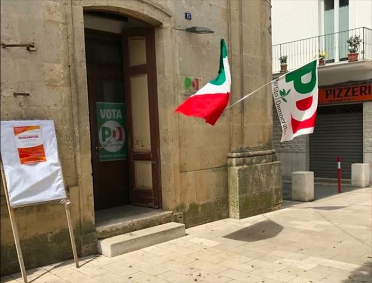 La sezione di Mottola del Partito Democratico La sezione di Mottola del Partito Democratico