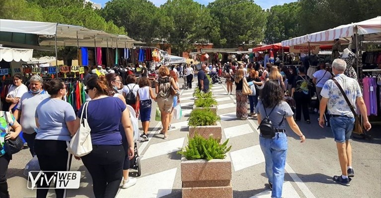 Mercato nella zona Sant Mercato nella zona Sant