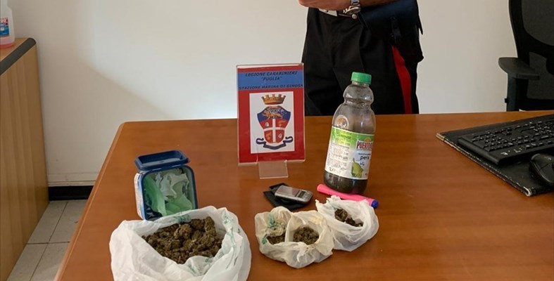 La sostanza sequestrata La sostanza sequestrata