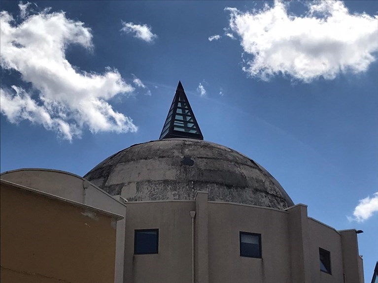 La cupola del liceo Einstein