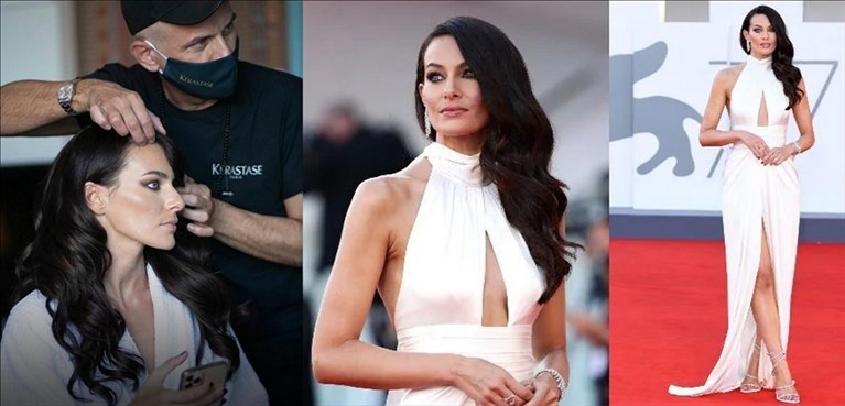 Festival del cinema di Venezia, un originale tocco massafrese nel look di Paola Turani