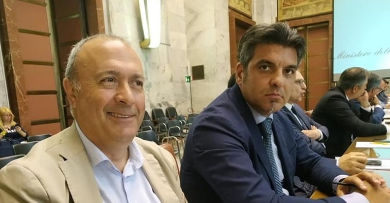 Il Direttore Cia Vito Rubino e il Presidente Cia Pietro De Padova