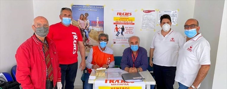 La donazione del sangue non si ferma: l'appello della Fratres di Massafra