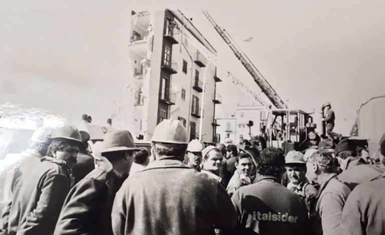 Il crollo di viale Verdi, nel 1985