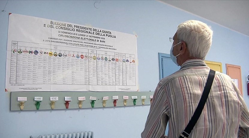 Elezioni del 20 e 21 settembre 2020 Elezioni del 20 e 21 settembre 2020