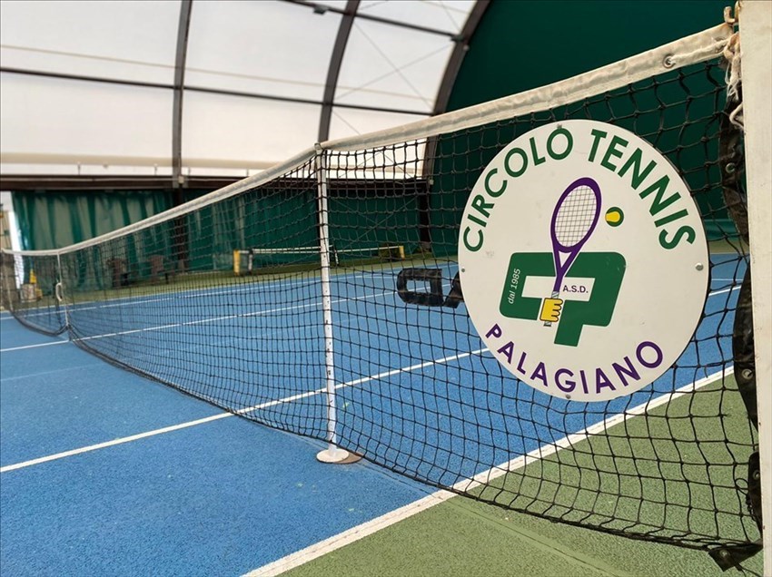 Il campo da gioco del Circolo Tennis Palagiano