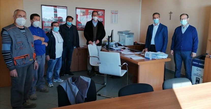 Gli LSU assunti dal Comune di Massafra Gli LSU assunti dal Comune di Massafra