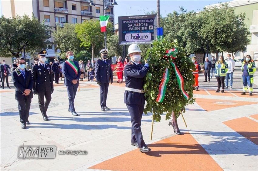 Celebrata a Massafra la Giornata dell'Unità Nazionale e delle Forze Armate