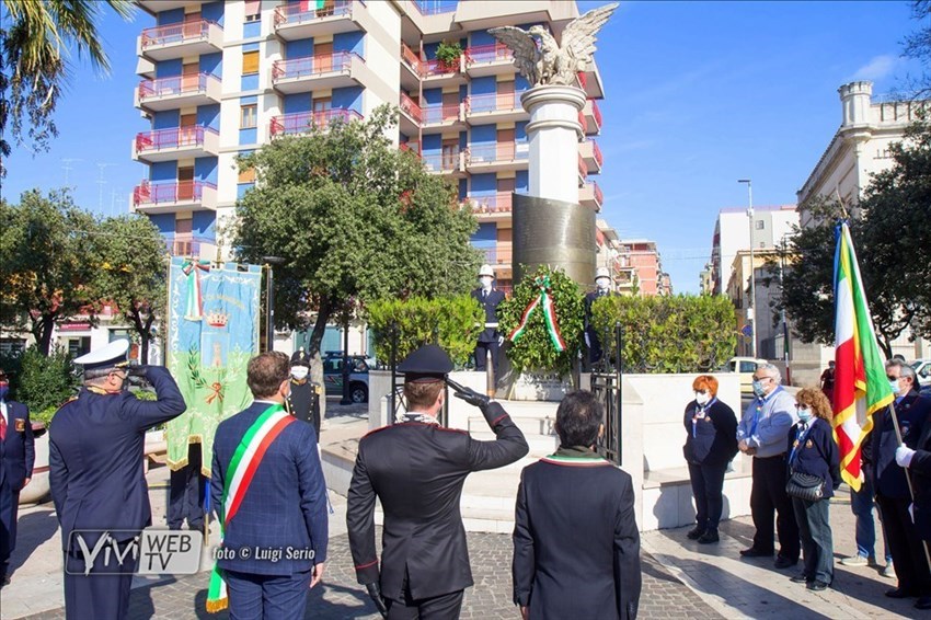 Celebrata a Massafra la Giornata dell'Unità Nazionale e delle Forze Armate