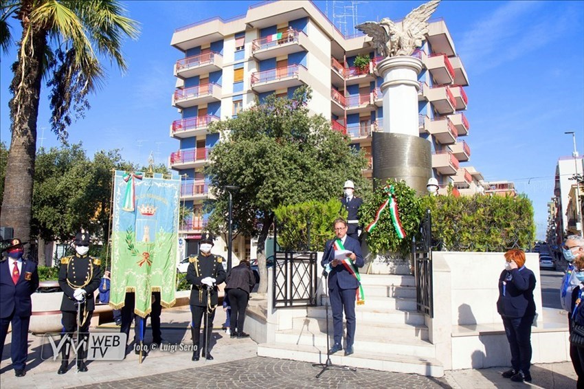 Celebrata a Massafra la Giornata dell'Unità Nazionale e delle Forze Armate