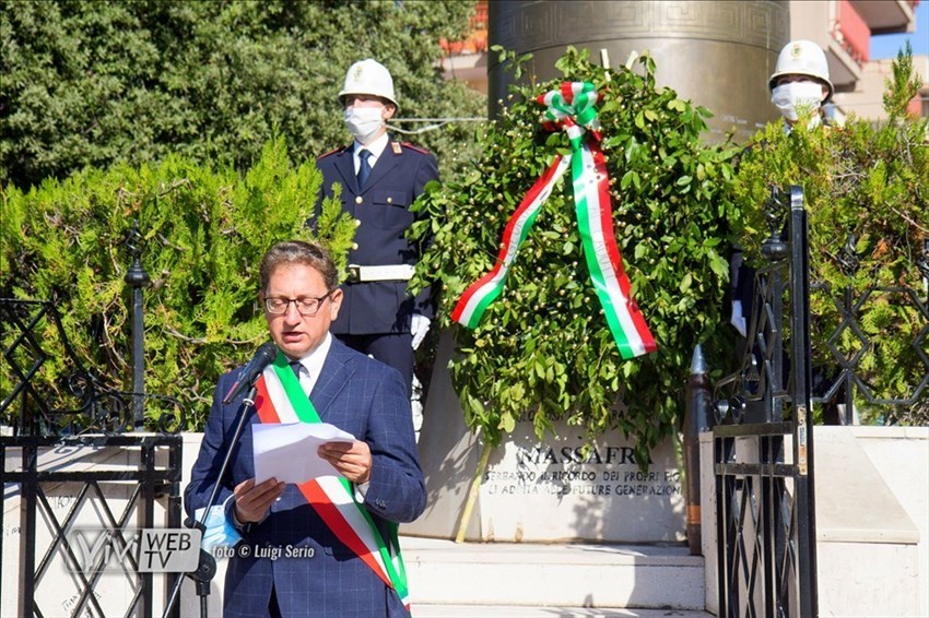 Celebrata a Massafra la Giornata dell'Unità Nazionale e delle Forze Armate