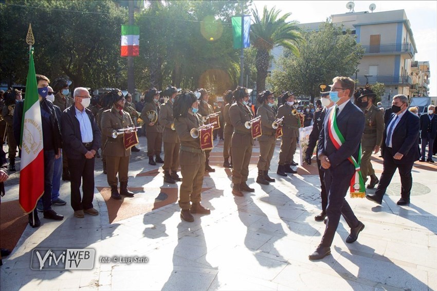 Celebrata a Massafra la Giornata dell'Unità Nazionale e delle Forze Armate