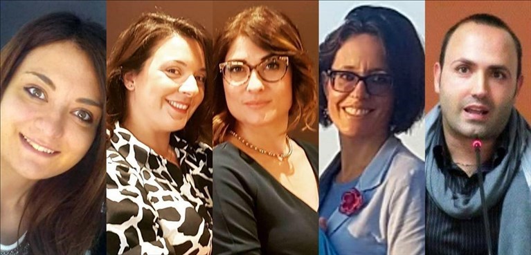 I rappresentanti di "Democrazia Libera in Movimento" I rappresentanti di "Democrazia Libera in Movimento"