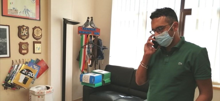 Il sindaco di Ginosa Vito Parisi Il sindaco di Ginosa Vito Parisi
