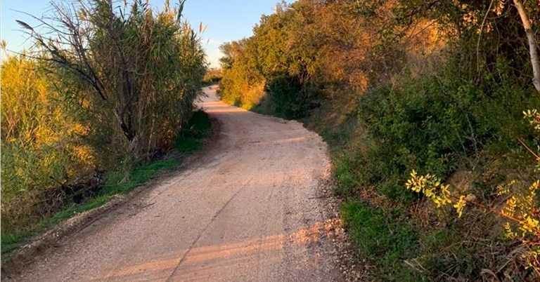 Una delle strade interessate Una delle strade interessate
