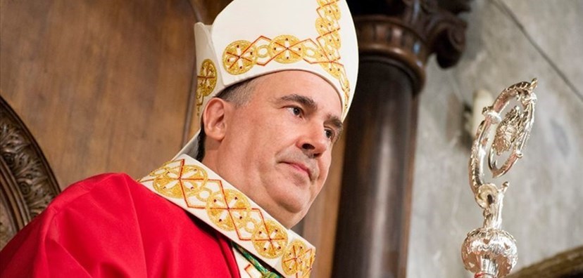 Il vescovo Claudio Maniago