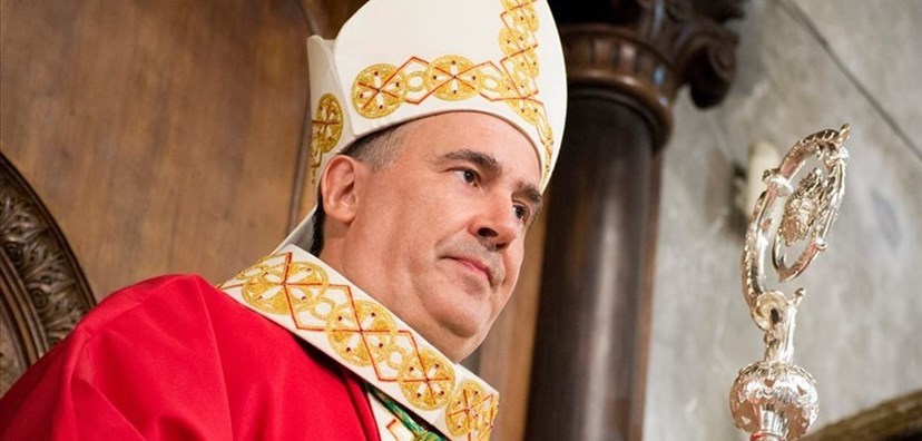 Il vescovo Claudio Maniago Il vescovo Claudio Maniago