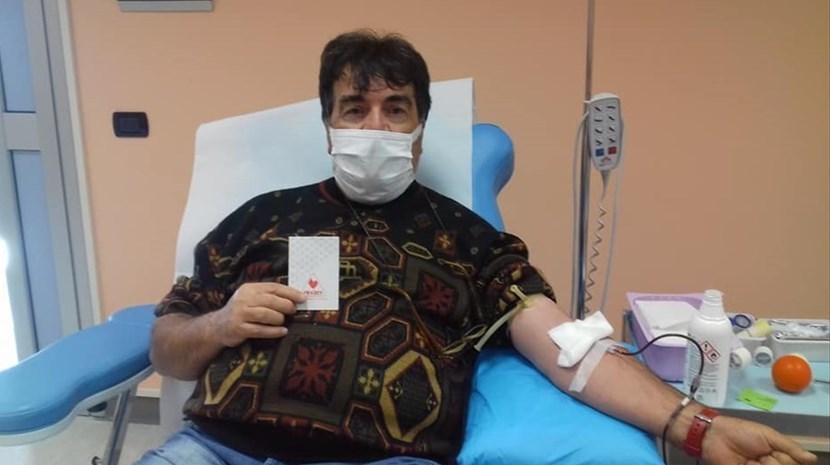 Un donatore socio Fratres Castellaneta Un donatore socio Fratres Castellaneta
