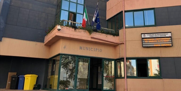 Il Municipio di Palagianello Il Municipio di Palagianello