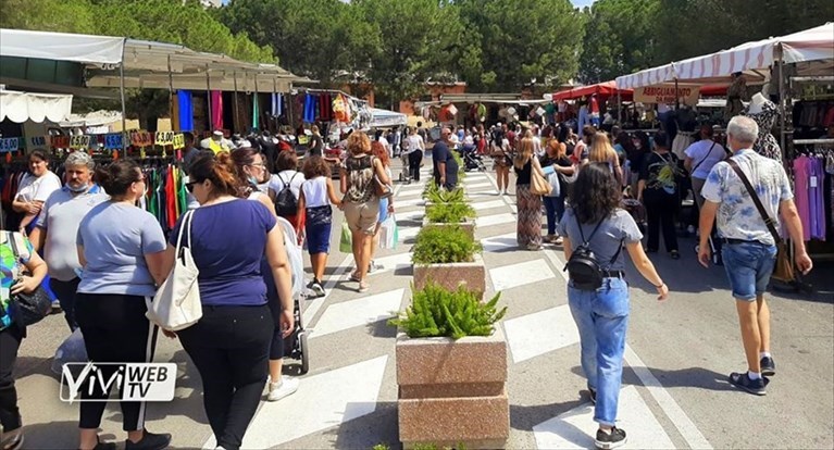 Mercato nella zona Sant Mercato nella zona Sant
