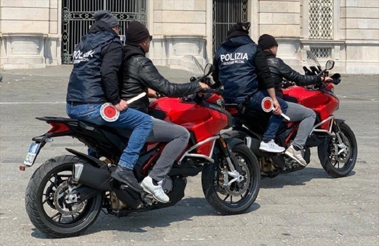 I Falchi della polizia