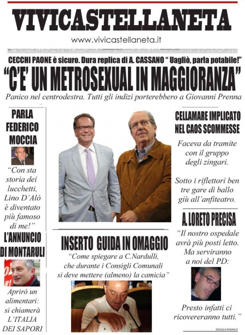 C'E' UN METROSEXUAL IN MAGGIORANZA